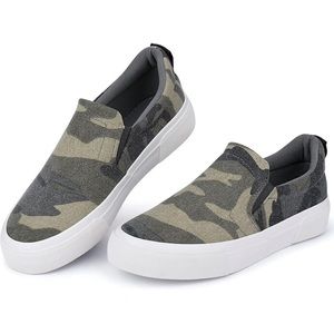 JENN ARDOR slip on camo shoes